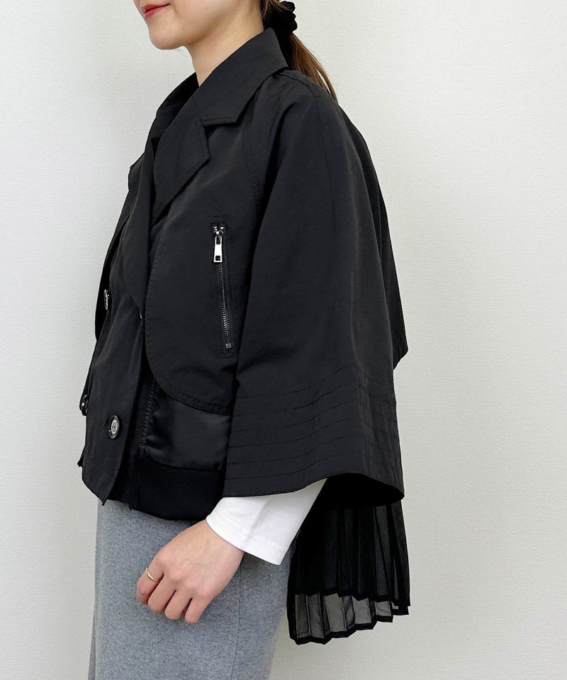 model：H164　着用サイズ：M　ブラック　ベルトなし