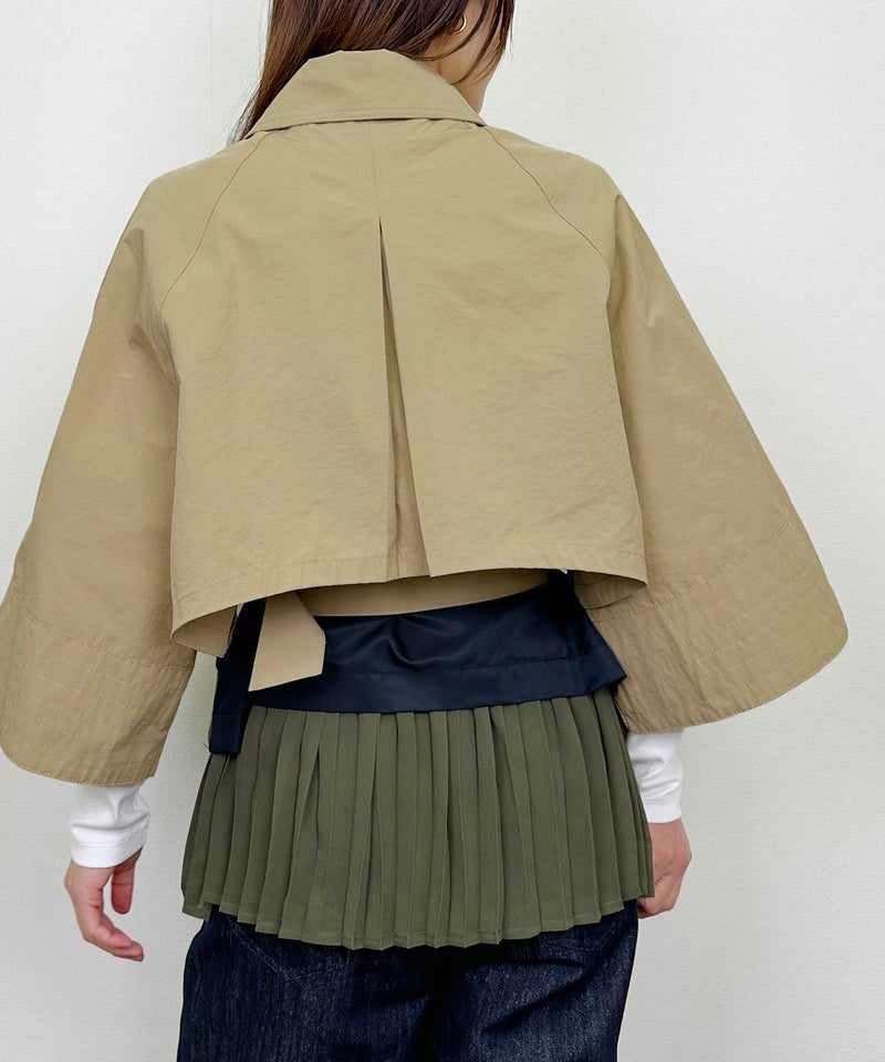 model：H164　着用サイズ：M　ベージュ