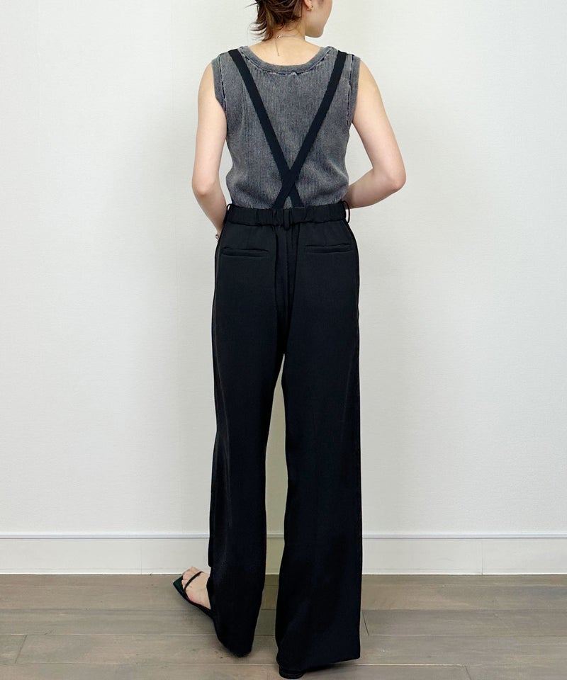 model：H164　着用サイズ：M　チャコールグレー