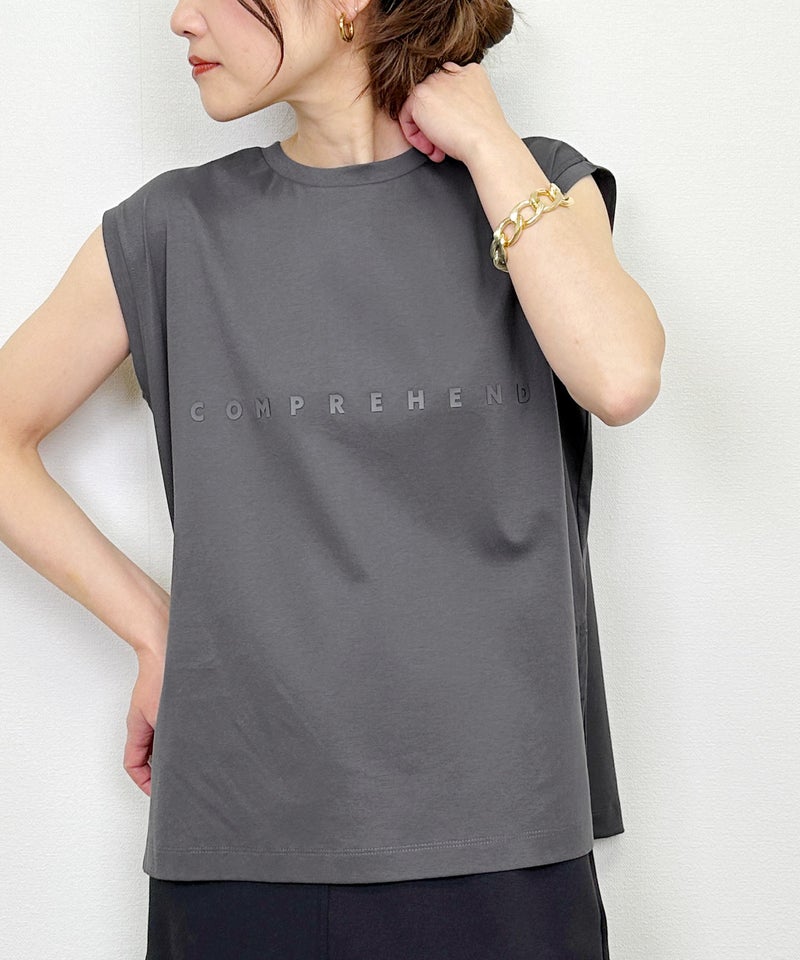 model：H164　着用サイズ：M　ダークグレー