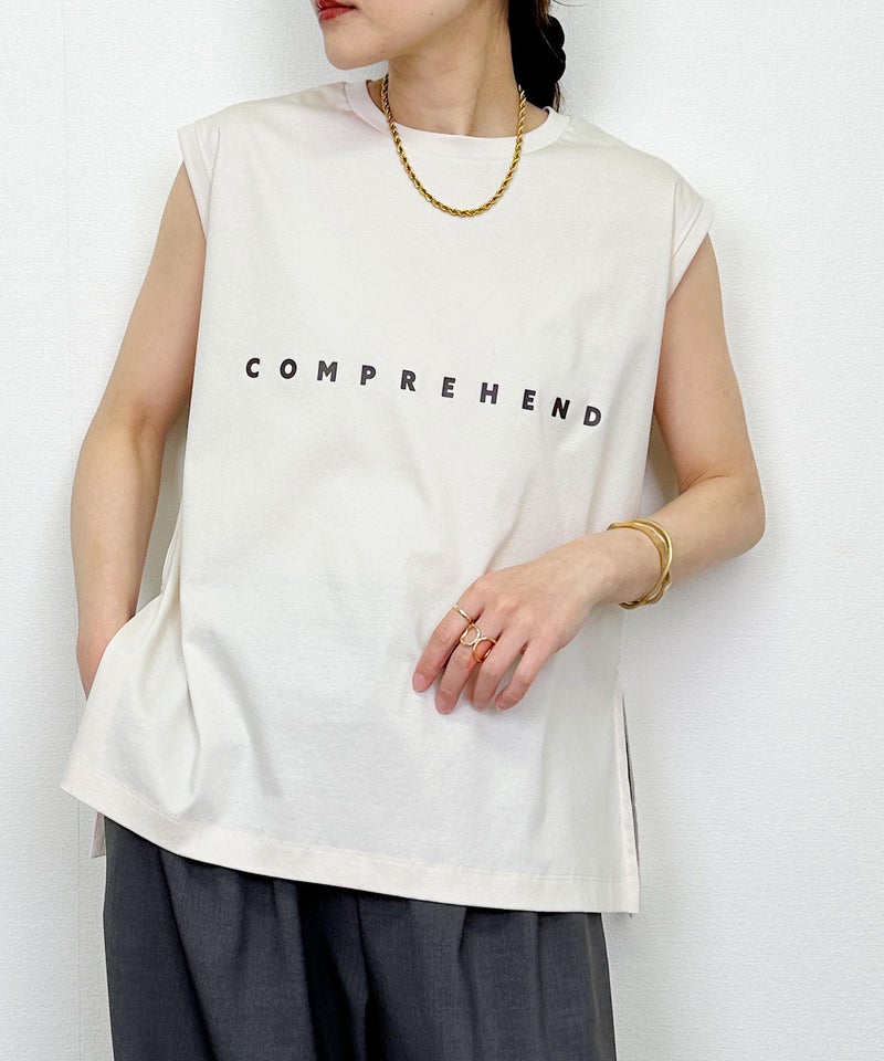 model：H164　着用サイズ：M　サンドベージュ