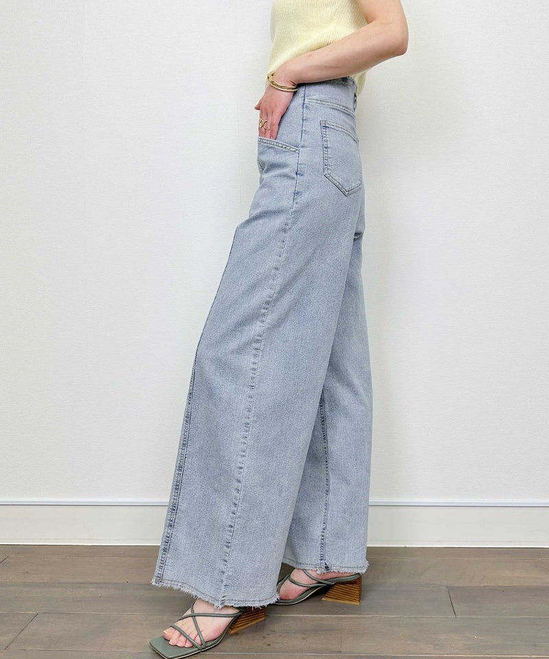 model：H164　着用サイズ：M　ライトブルー