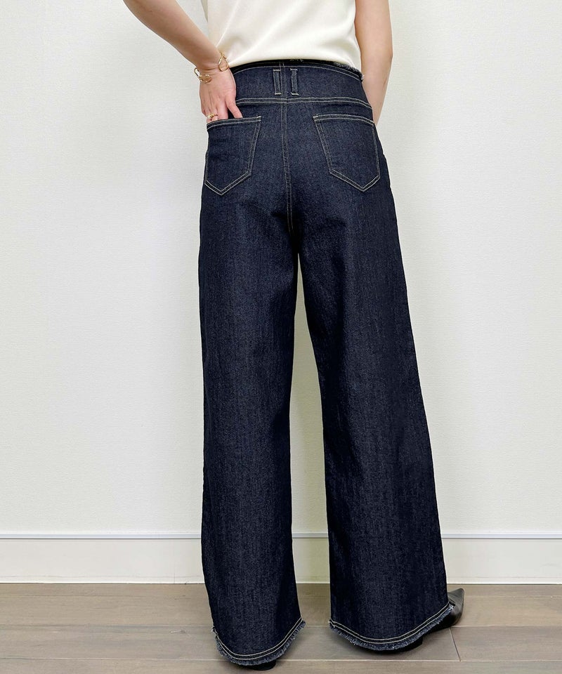 model：H164　着用サイズ：M　ネイビー