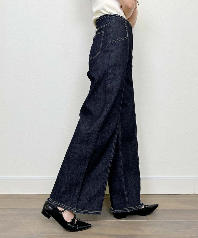 model：H164　着用サイズ：M　ネイビー