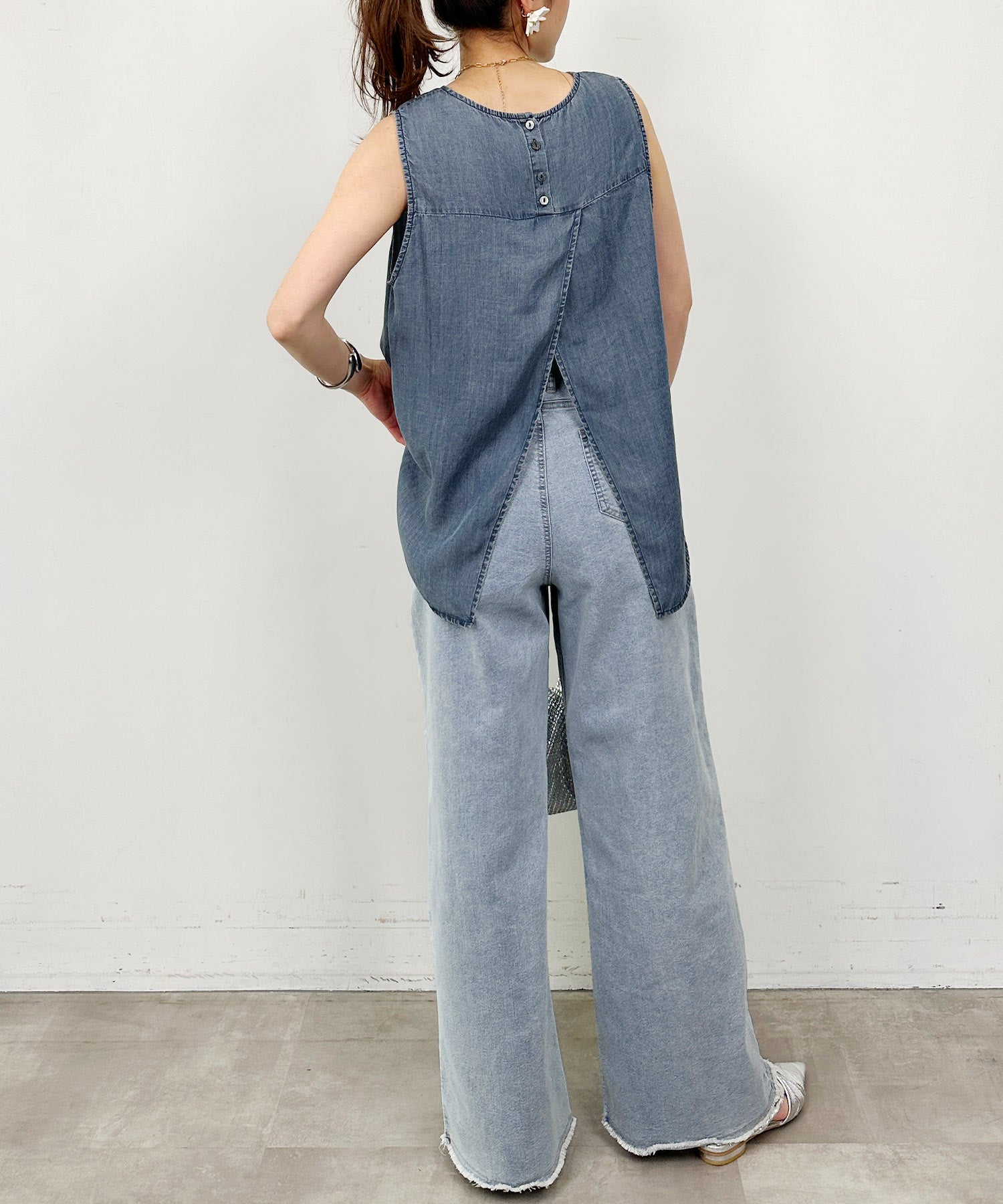 WEB限定】9.5oz ハイウエストストレッチデニム | PICCIN (ピッチン