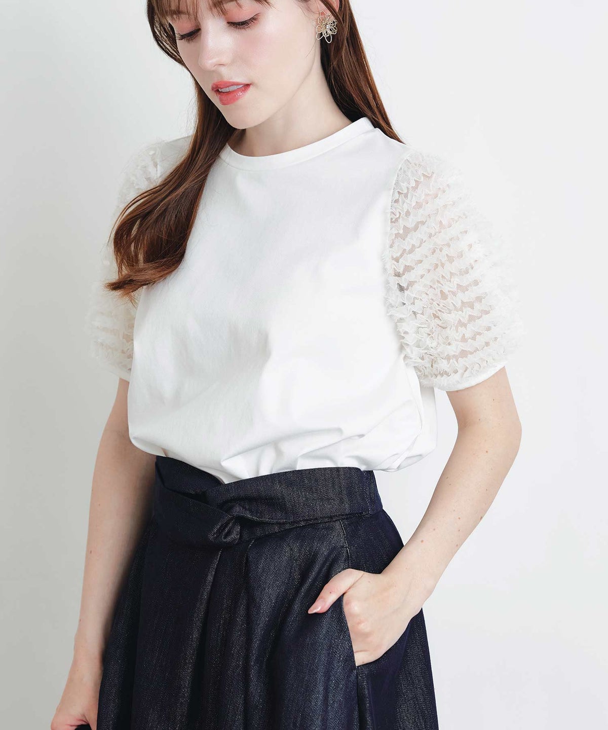 model：H160　着用サイズ：M