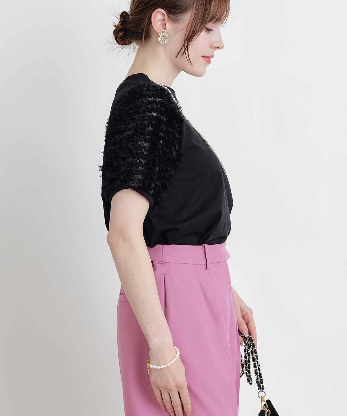 model：H160　着用サイズ：M