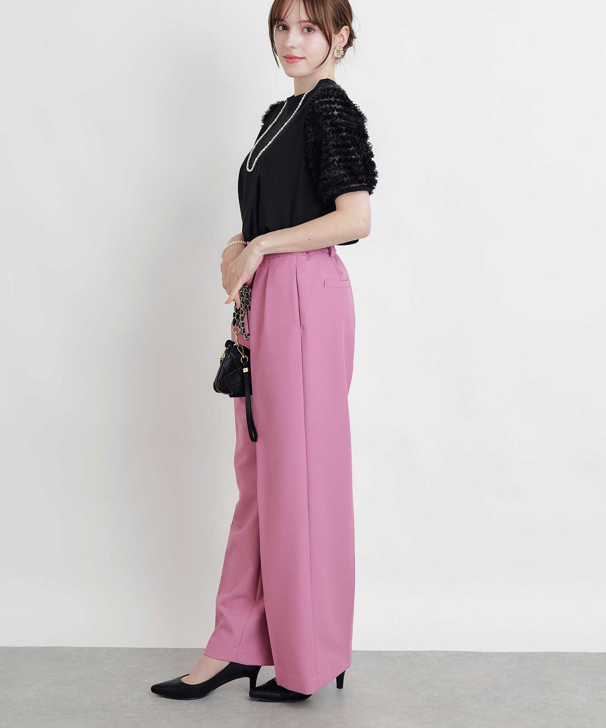 model：H160　着用サイズ：M