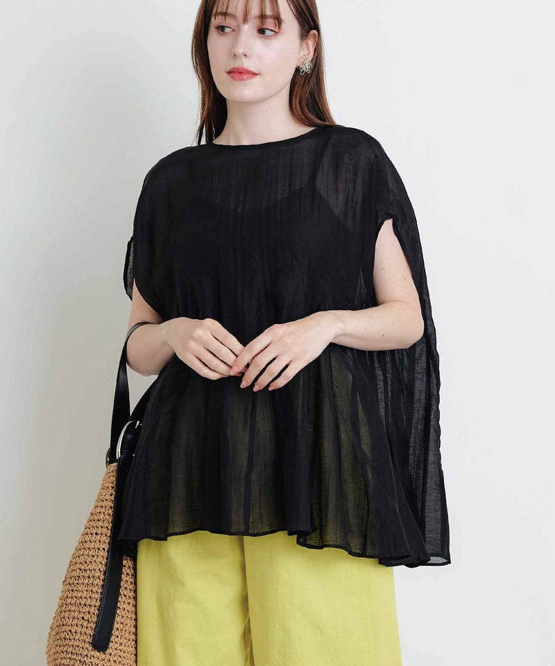 model：H160　着用サイズ：M　ブラック