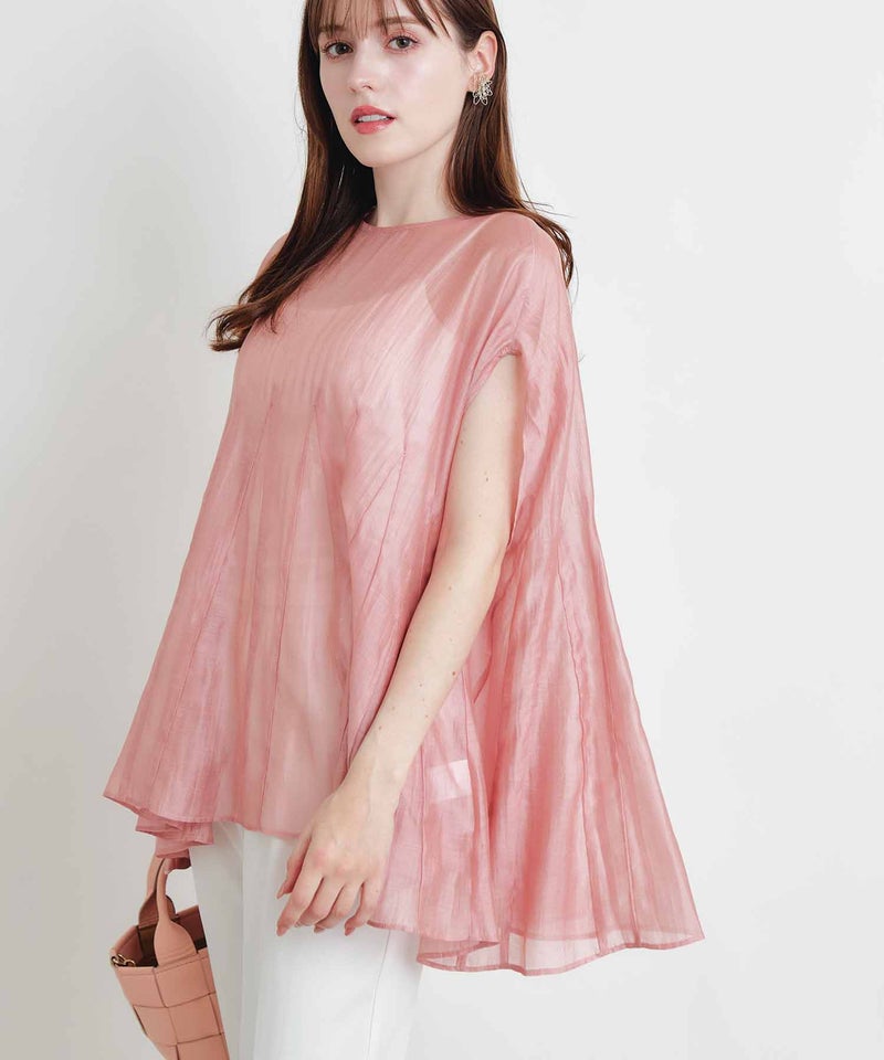 model：H160　着用サイズ：M　ピンク