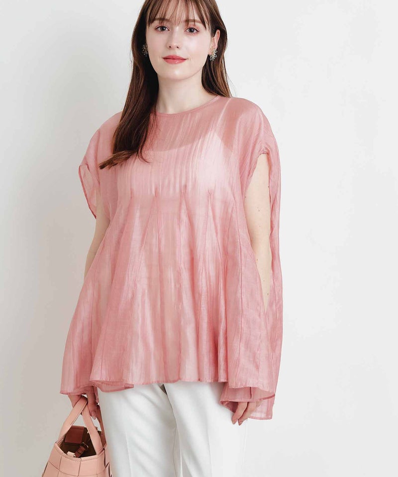 model：H160　着用サイズ：M　ピンク