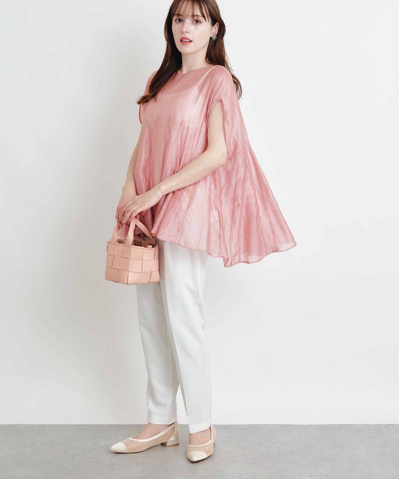 model：H160　着用サイズ：M　ピンク