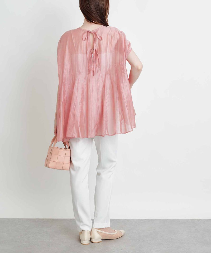 model：H160　着用サイズ：M　ピンク