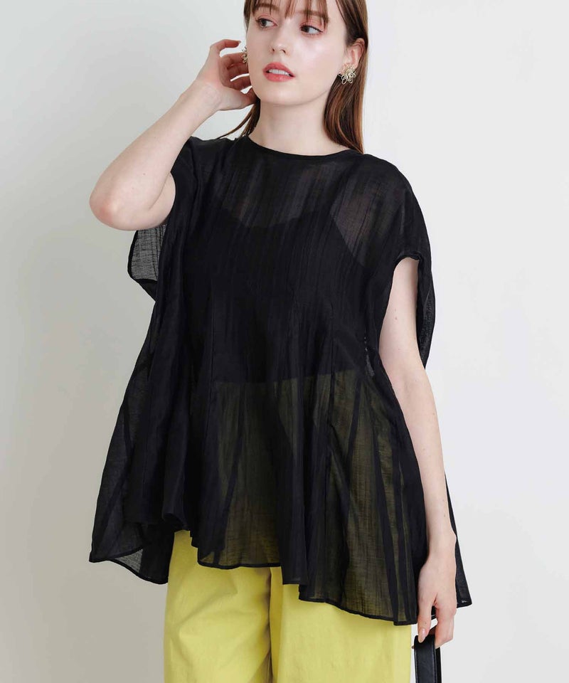 model：H160　着用サイズ：M　ブラック