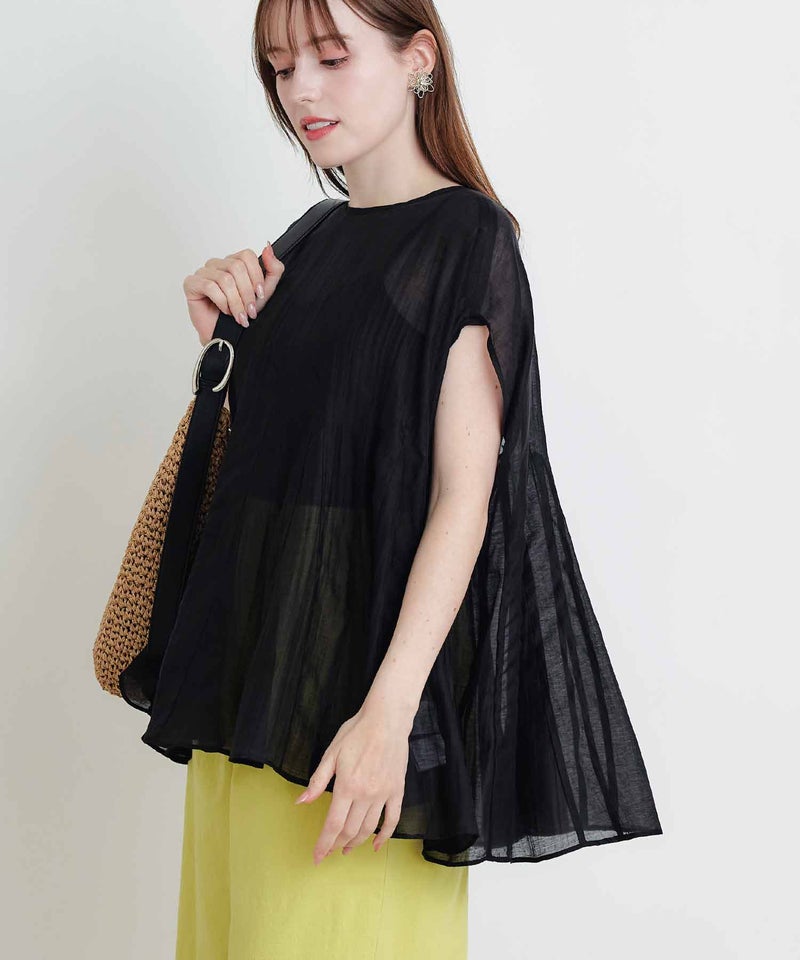 model：H160　着用サイズ：M　ブラック