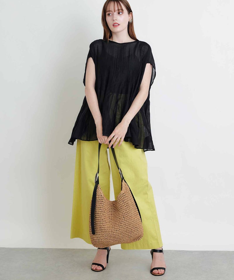 model：H160　着用サイズ：M　ブラック