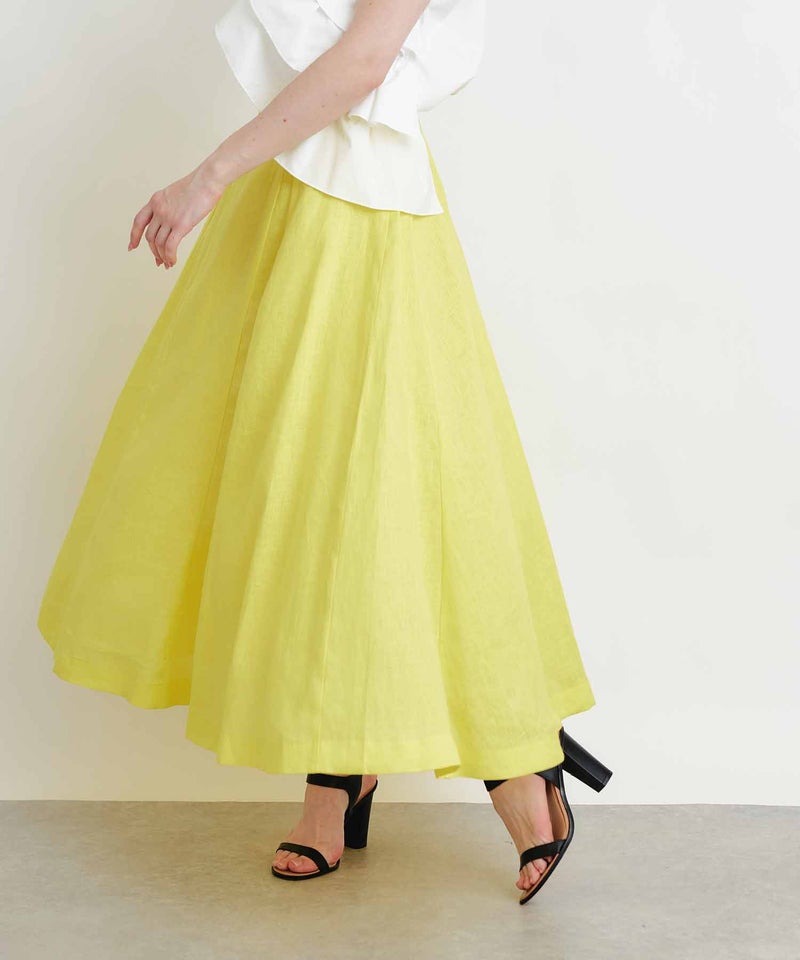 model：H160　着用サイズ：M　イエロー