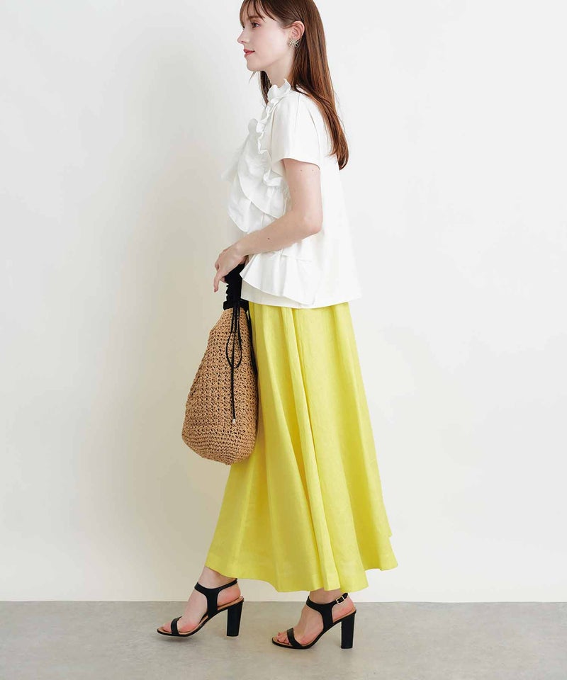 model：H160　着用サイズ：M　イエロー