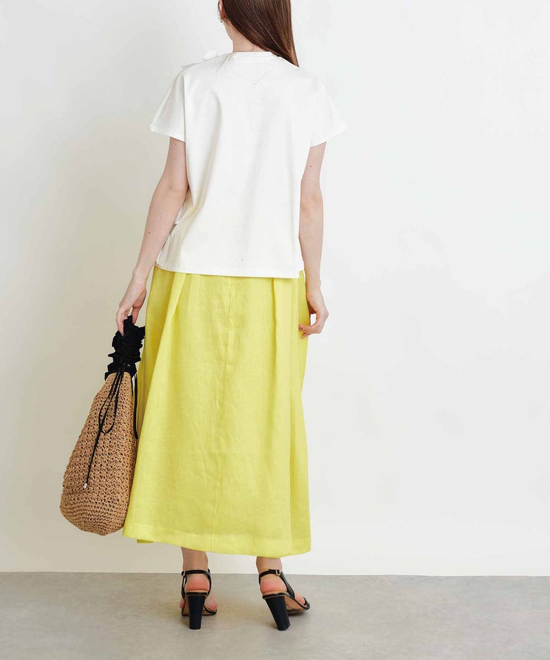 model：H160　着用サイズ：M　イエロー