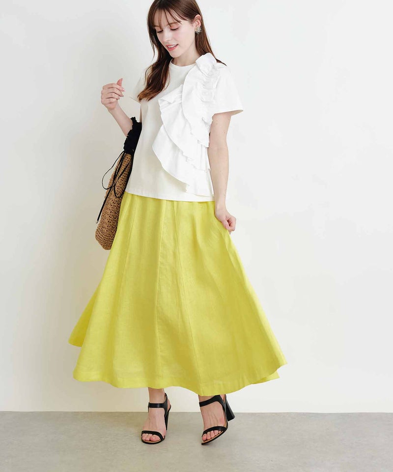 model：H160　着用サイズ：M　イエロー