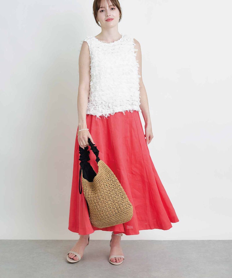 model：H160　着用サイズ：M　ピンク