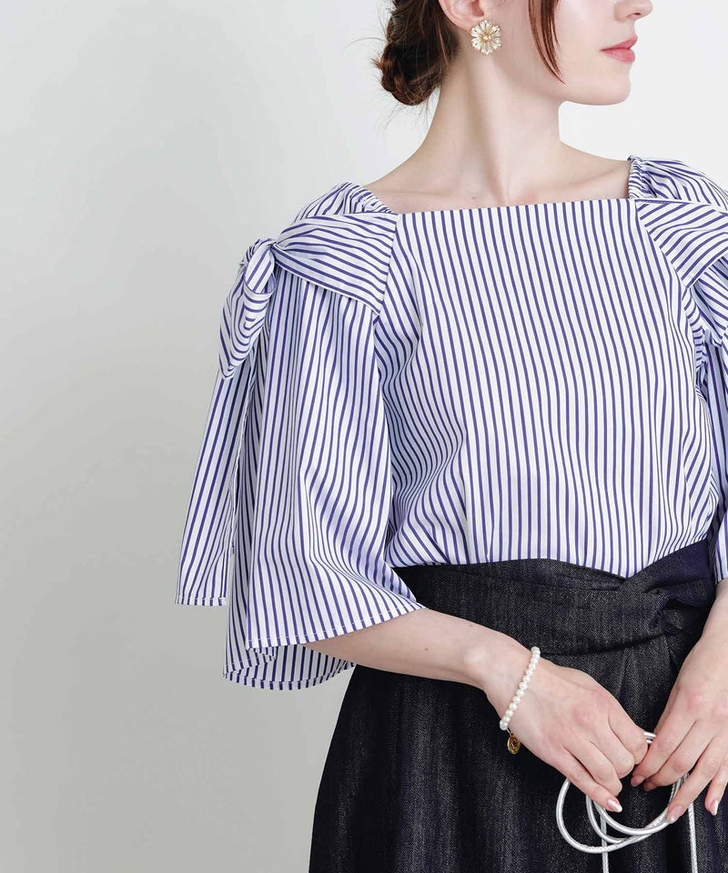 model：H160　着用サイズ：M　ブルー