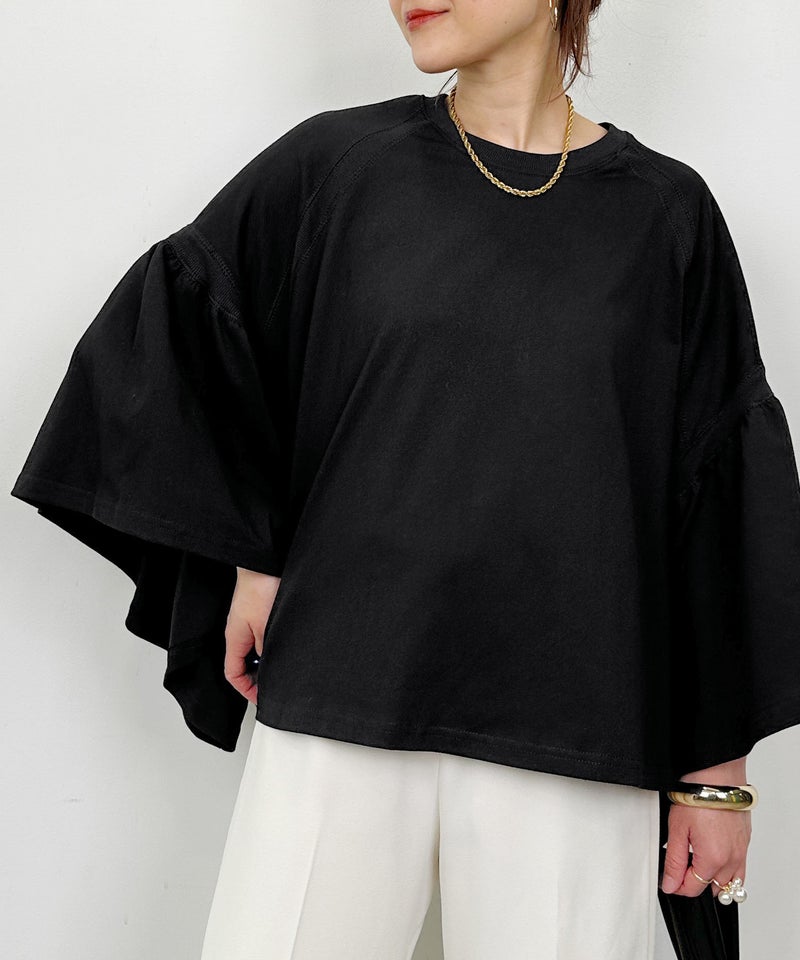 model：H164　着用サイズ：M　ブラック