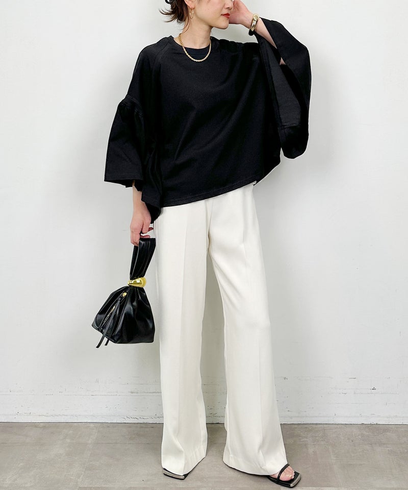 model：H164　着用サイズ：M　ブラック