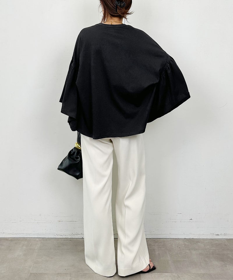 model：H164　着用サイズ：M　ブラック