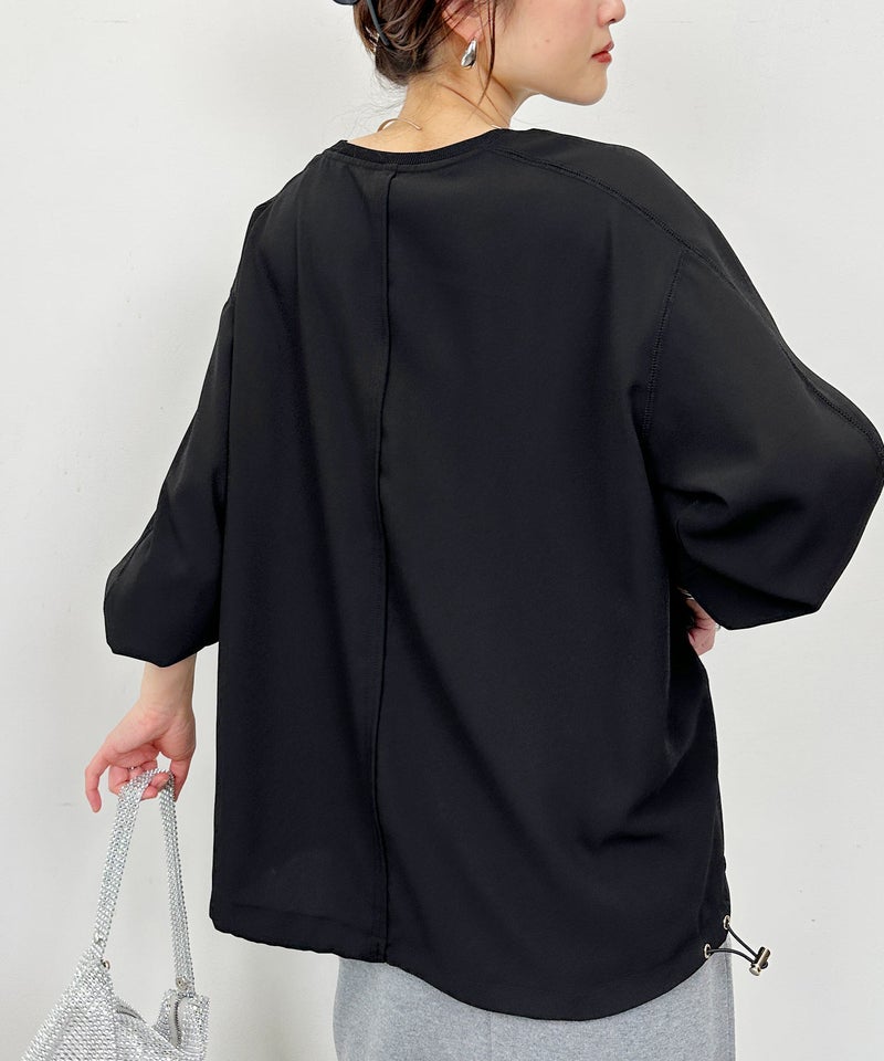 model：H164　着用サイズ：M　ブラック