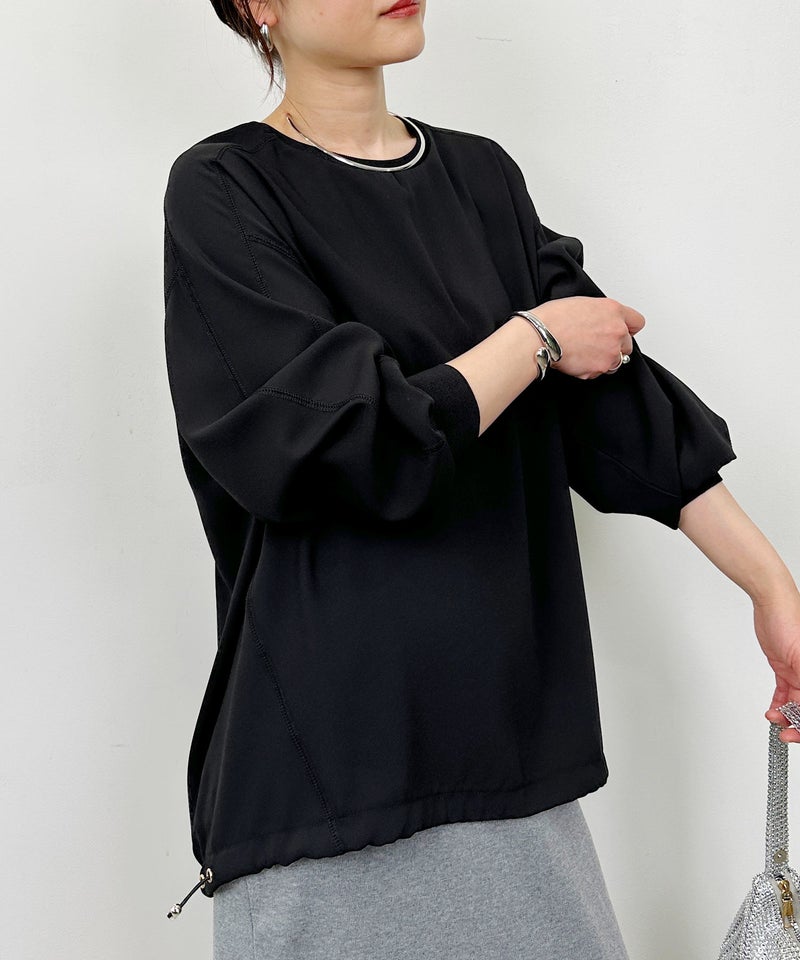 model：H164　着用サイズ：M　ブラック