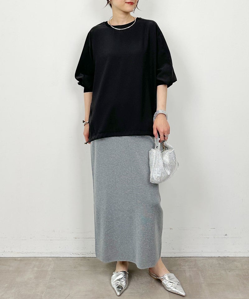 model：H164　着用サイズ：M　ブラック