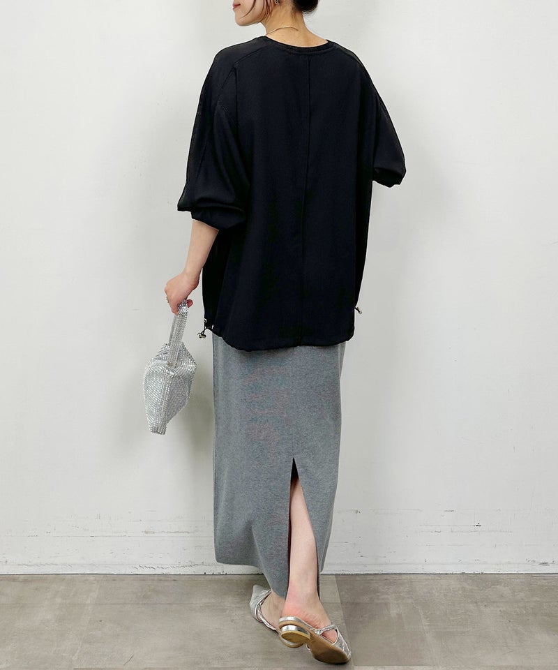 model：H164　着用サイズ：M　ブラック