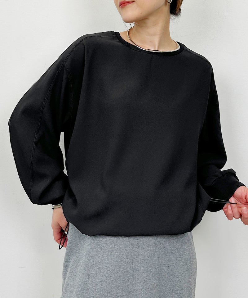 model：H164　着用サイズ：M　ブラック