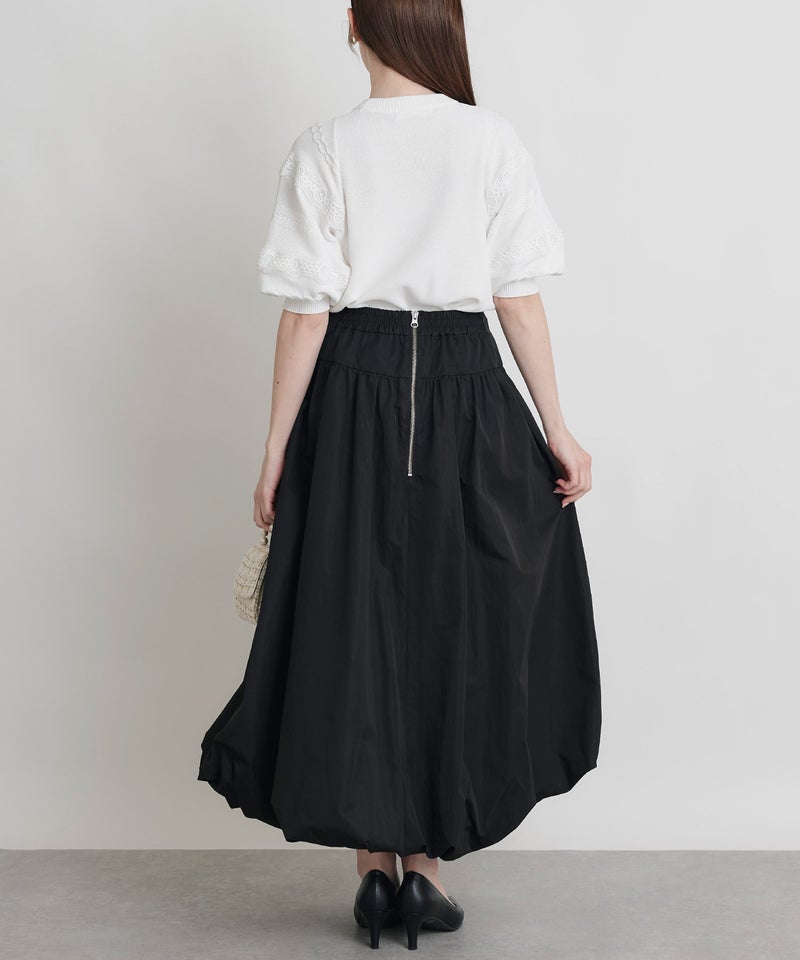 model：H160　着用サイズ：M　オフホワイト