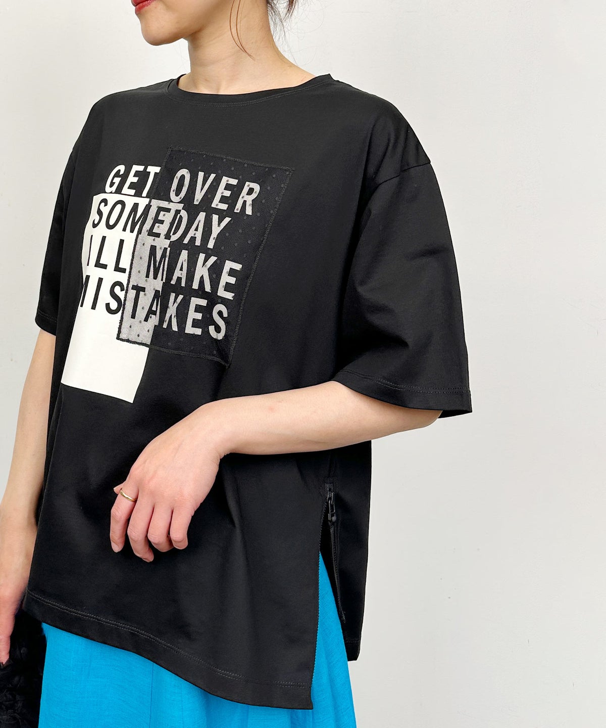 model：H164　着用サイズ：M　ブラック