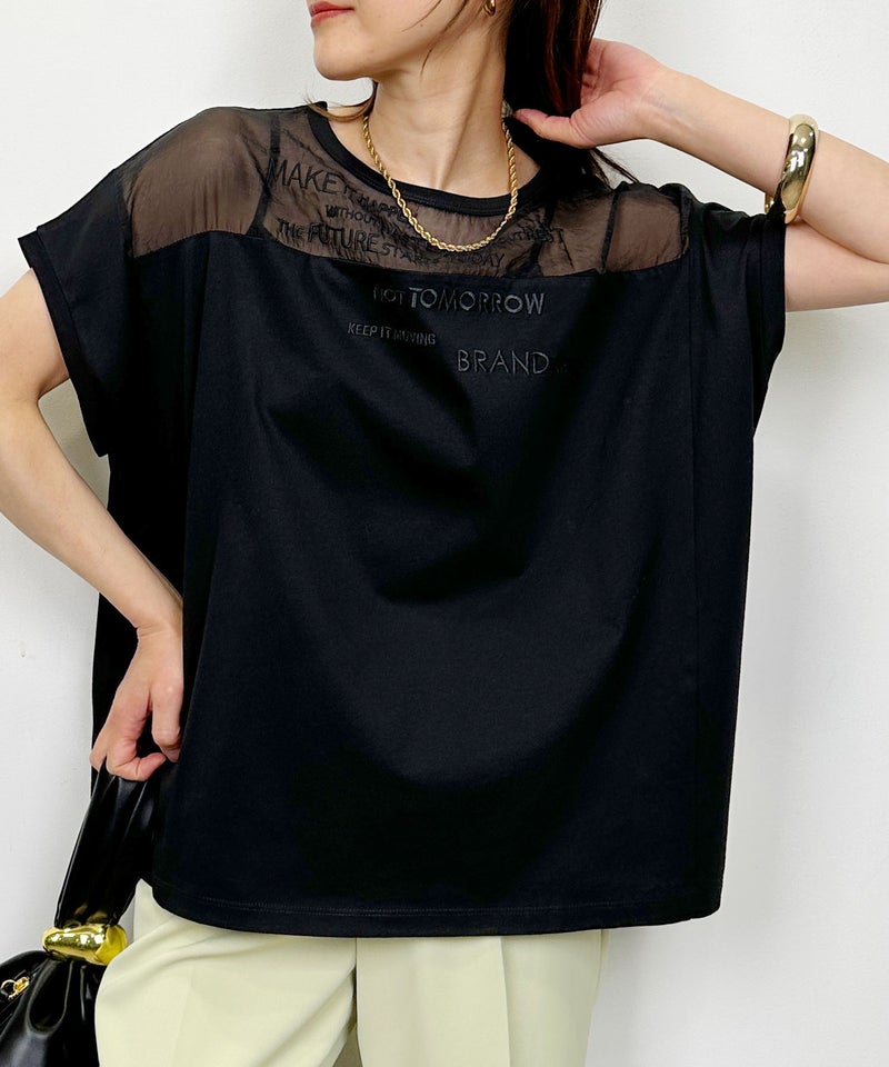 model：H164　着用サイズ：M　ブラック