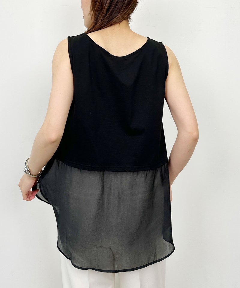 model：H164　着用サイズ：M　ブラック