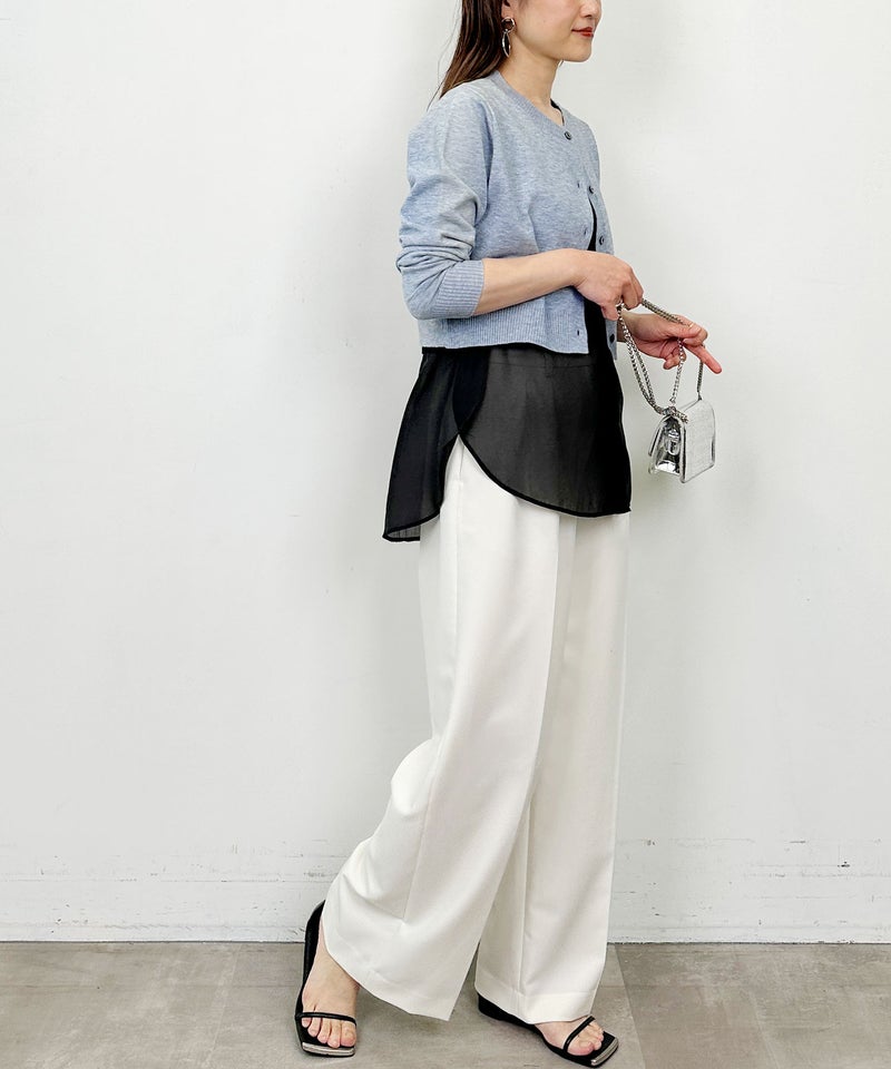 model：H164　着用サイズ：M　ブラック