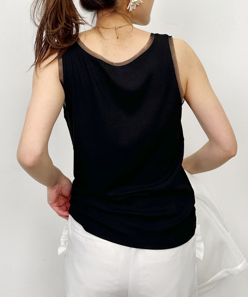 model：H164　着用サイズ：M　ブラック