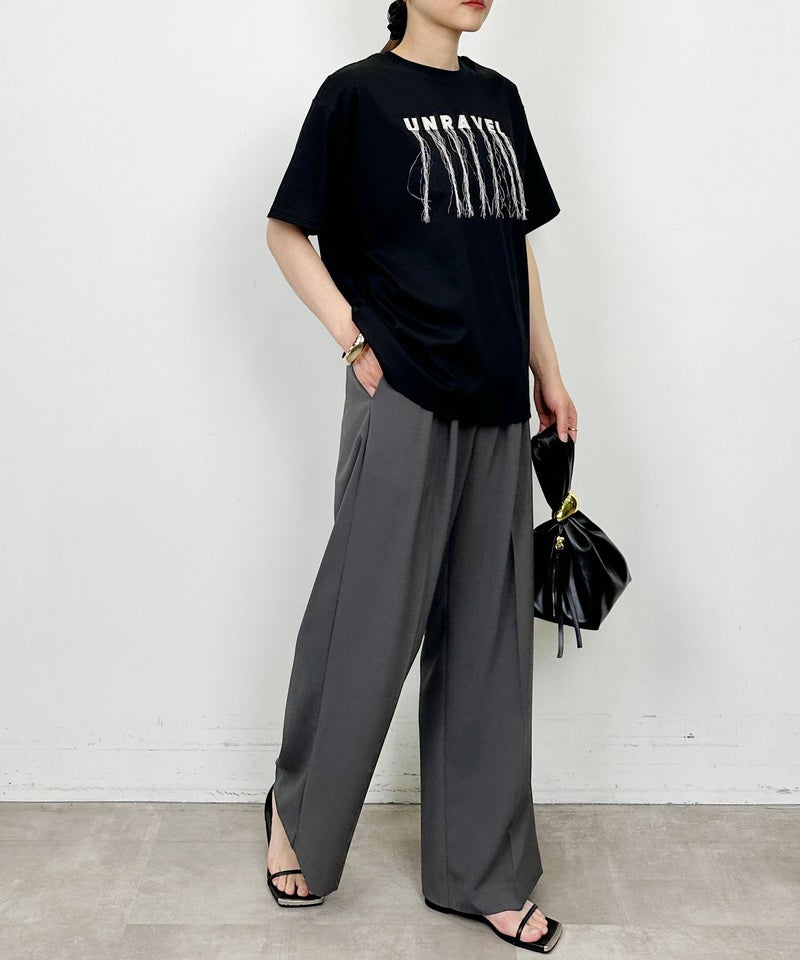 model：H164　着用サイズ：M　ブラック