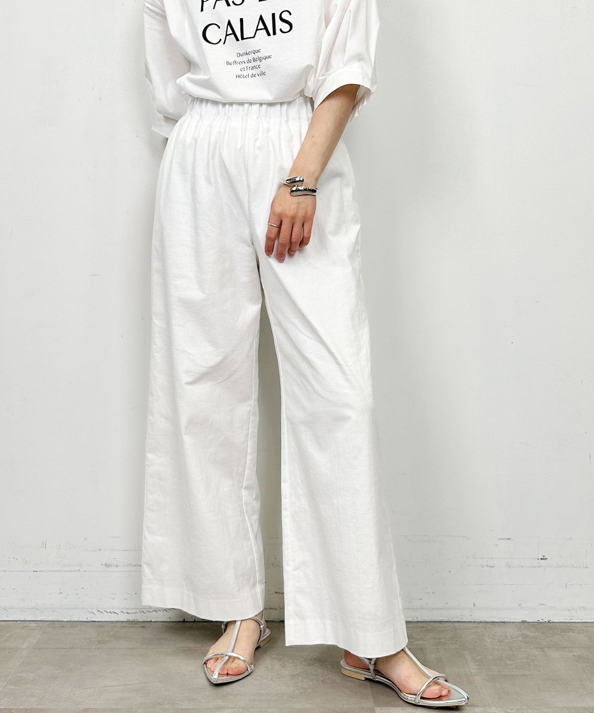 model：H164　着用サイズ：M　グレー