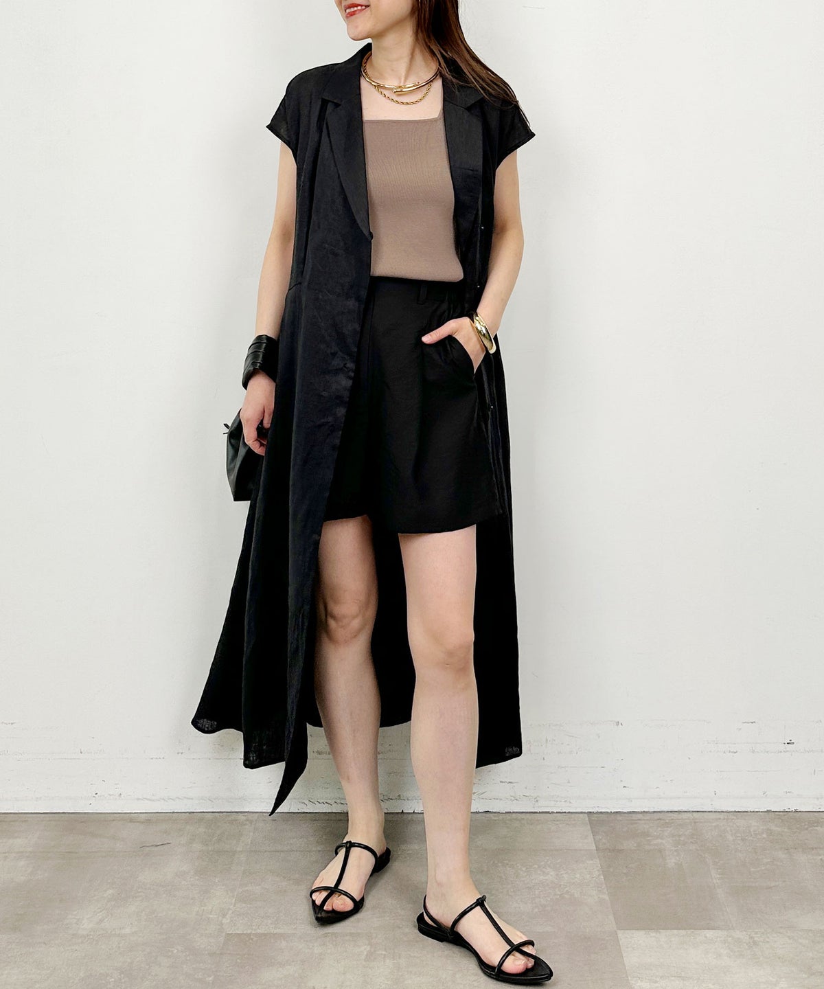 model：H164　着用サイズ：M