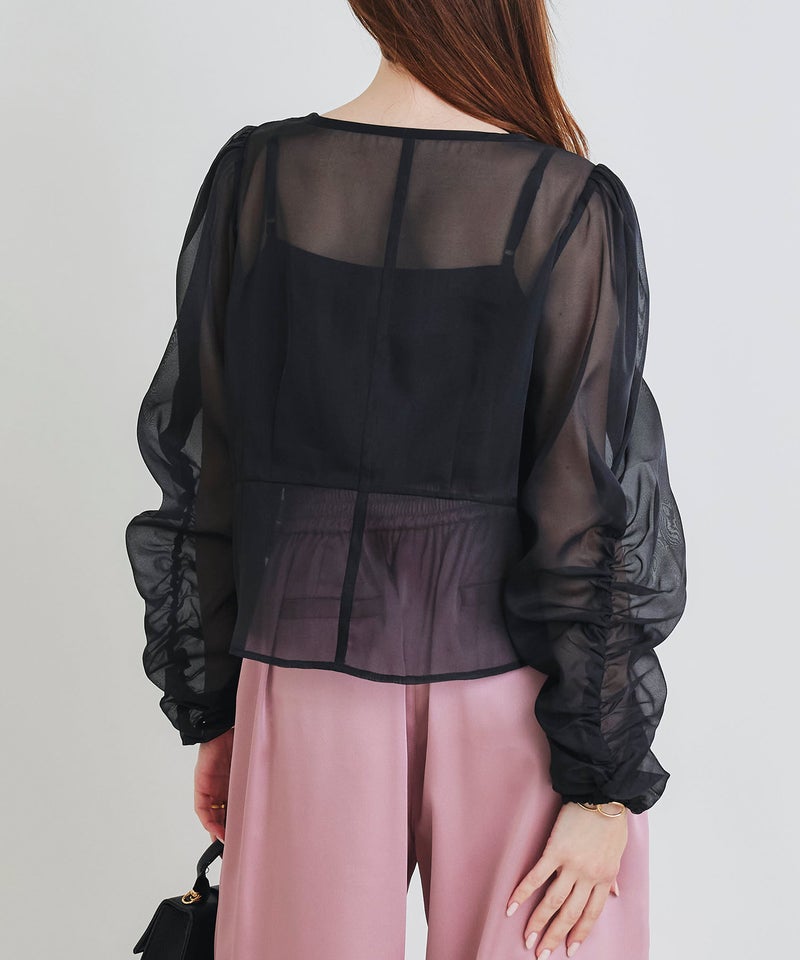 model：H160　着用サイズ：M　ブラック