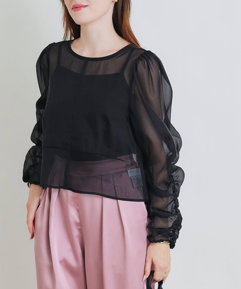 model：H160　着用サイズ：M　ブラック