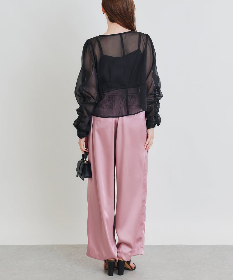 model：H160　着用サイズ：M　ブラック