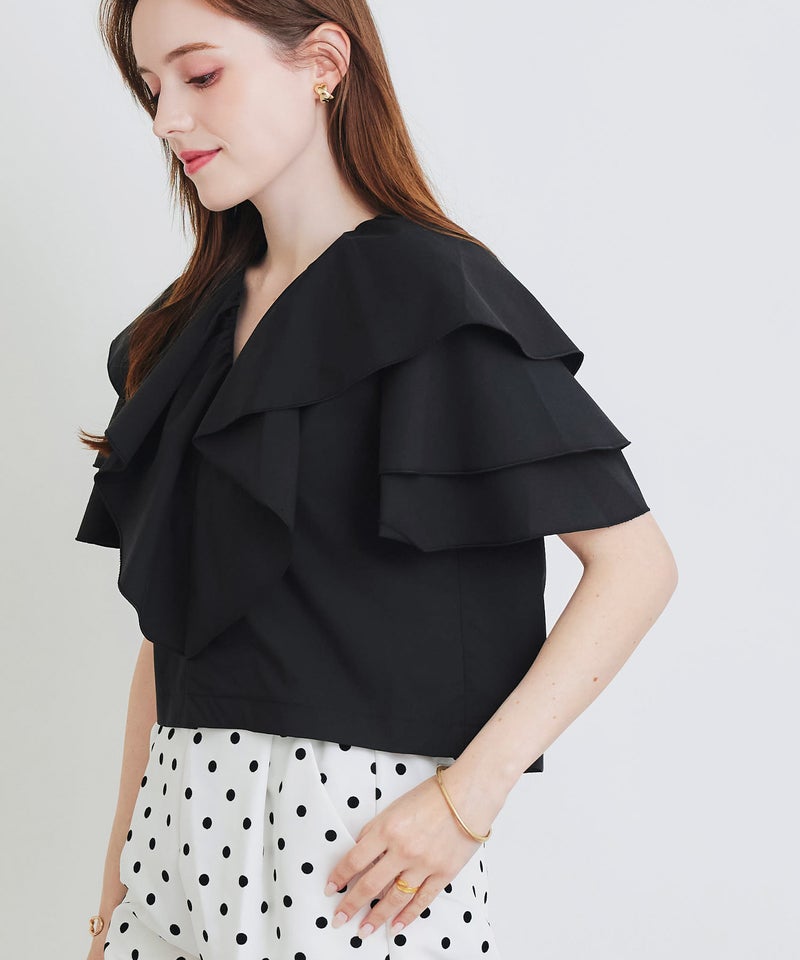 model：H160　着用サイズ：M　ブラック