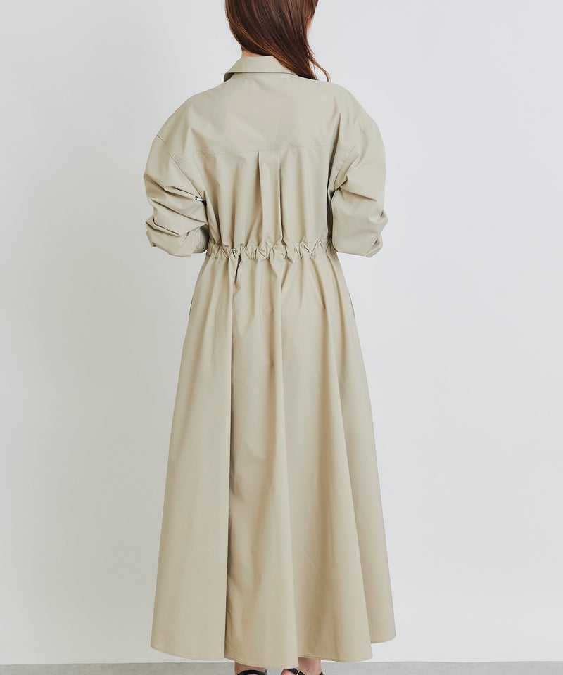 model：H160　着用サイズ：M　サンドベージュ