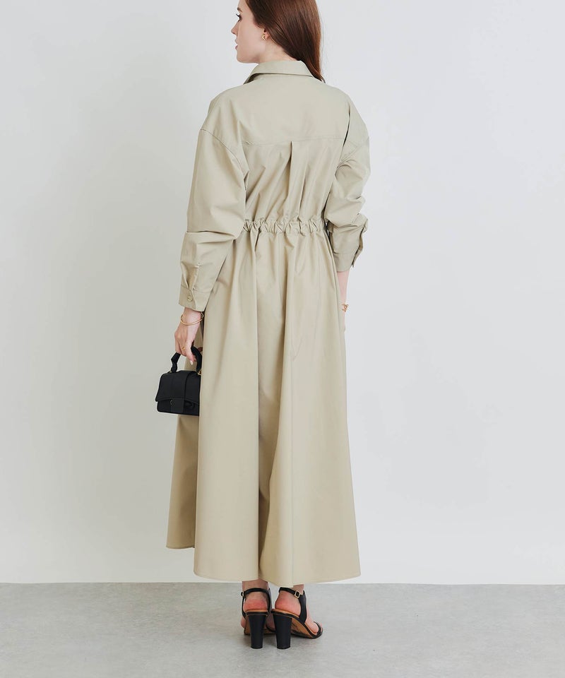 model：H160　着用サイズ：M　サンドベージュ