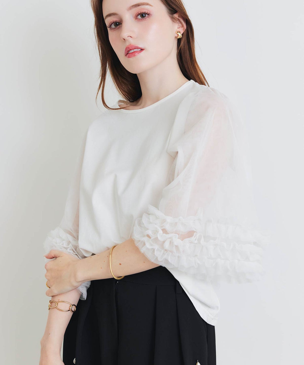 model：H160　着用サイズ：M